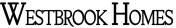 Westbrook Homes text Logo